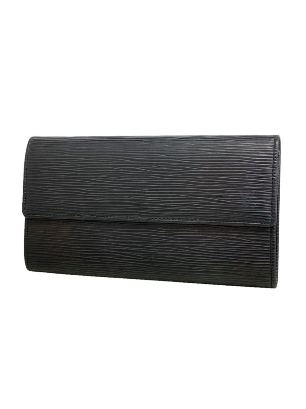 Louis Vuitton Wallet Epi Pochette Porte Monnaie Credit Noir